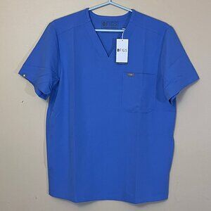 Figs Chisec Three-Pocket Scrub Top - Men's Size M